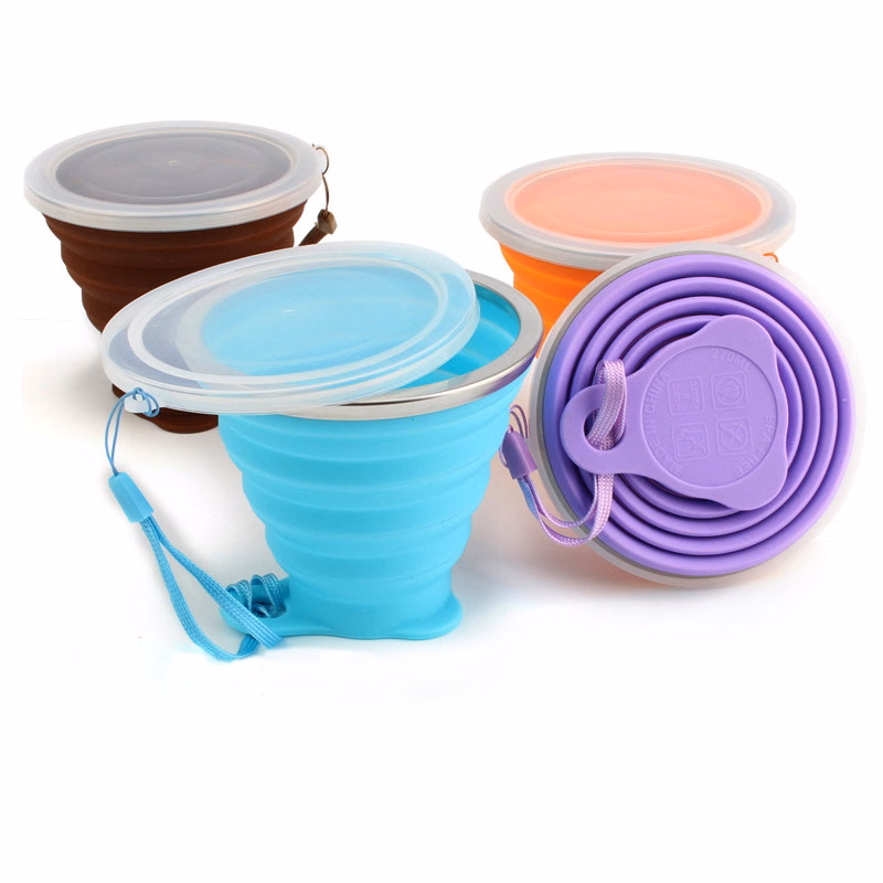 Collapsible Silicone Water Cup For Travel