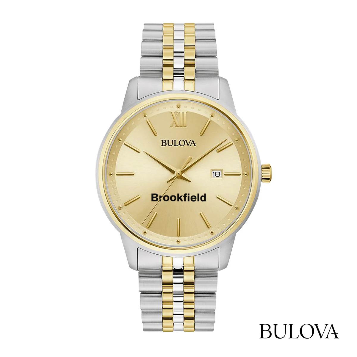 Bulova® Classic Two-Tone Watch 1