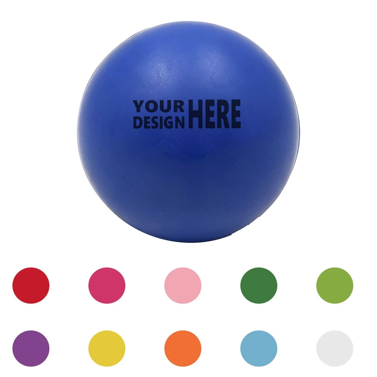 Glossy Painted PU Foam Squeeze Ball 1