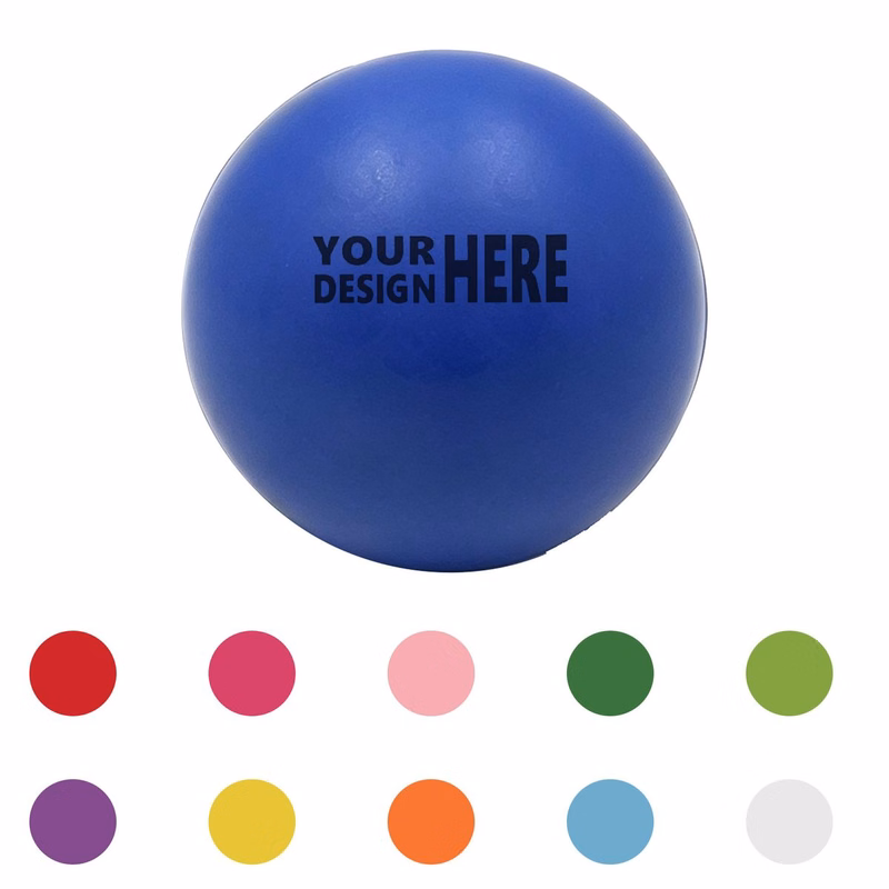 Glossy Painted PU Foam Squeeze Ball