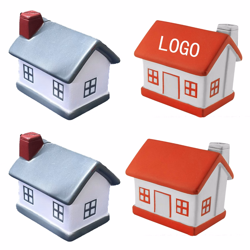 House Design Foam Squeeze Stress Toy