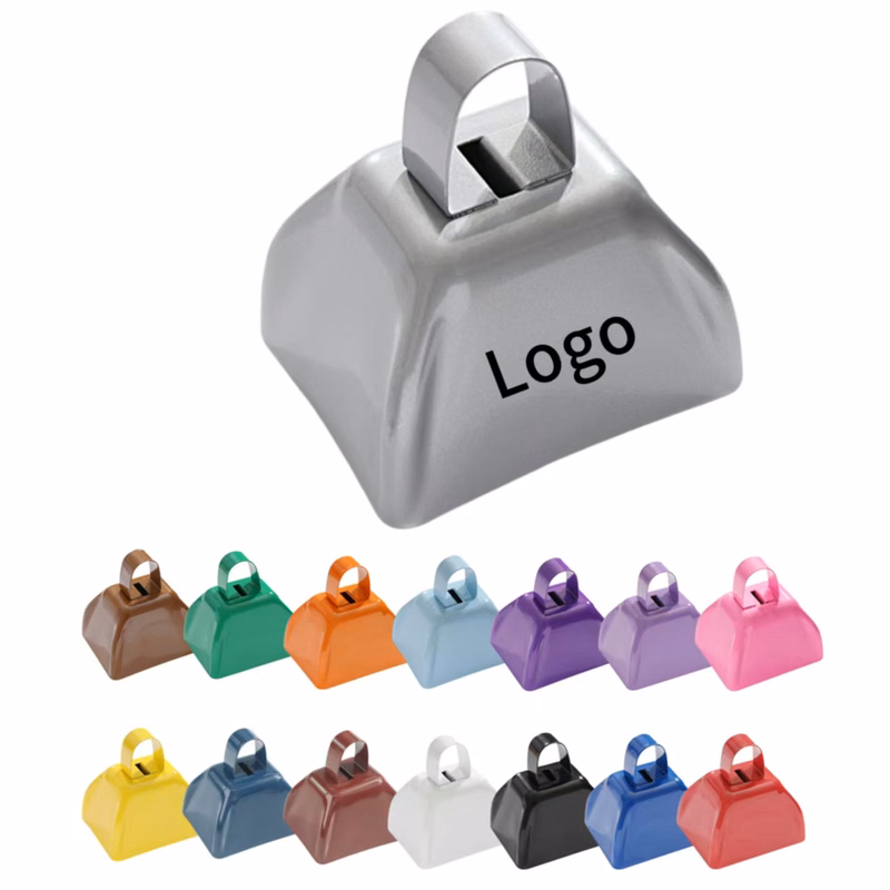 Metal Cow Bell With Strap