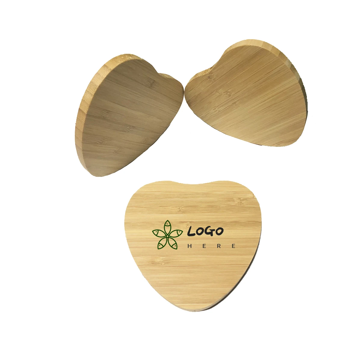 Wireless Charger Pad Bamboo 1