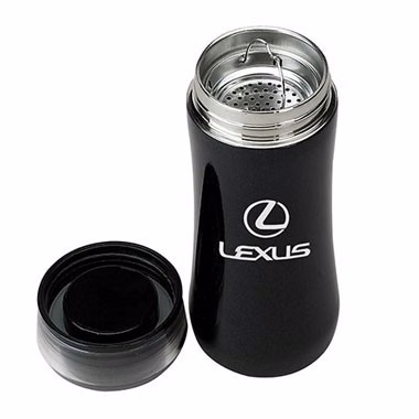10oz Stainless Steel Vacuum Flask with Tea Strainer