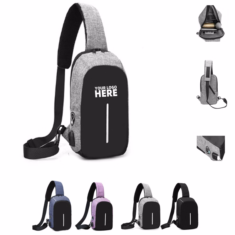 USB Charging Crossbody Bag