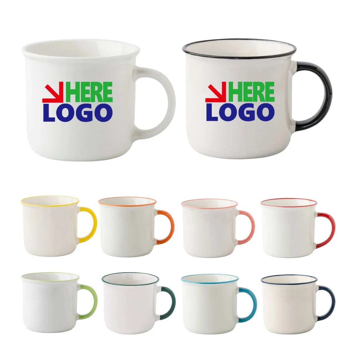 Imitation Enamel Mug 1