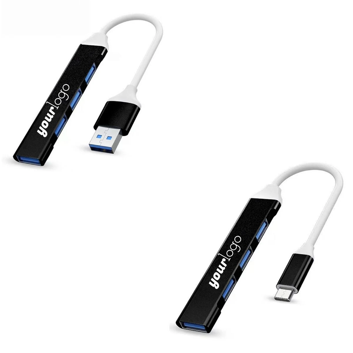 Slim USB Type C Multi-Device Hub Splitter 1