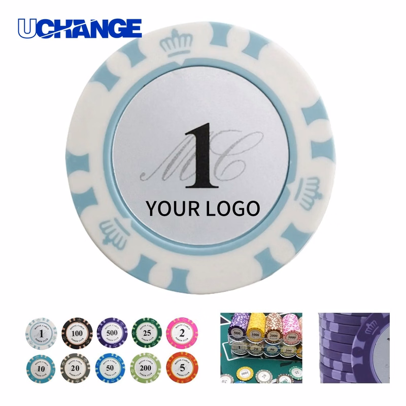 ABS Poker Chip with Double Side Imprint