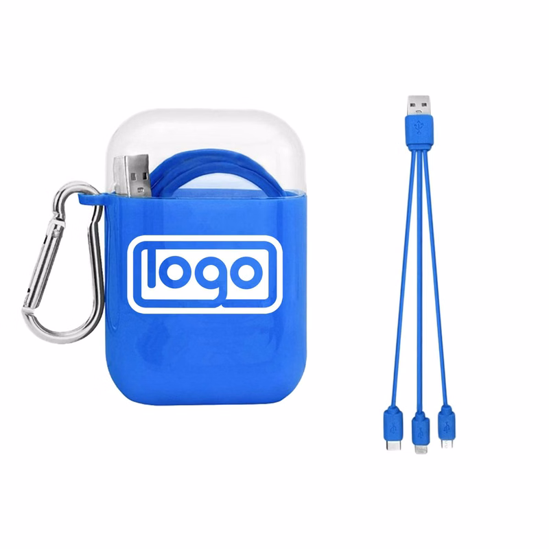 3-in-1 Fast Charging Car Cable w/ Case