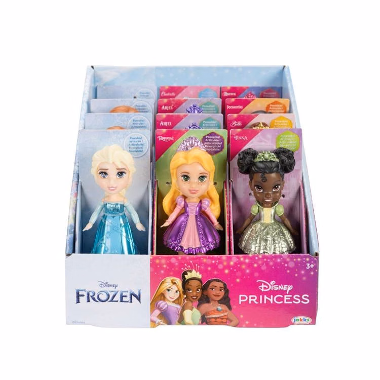 Disney Princess Mini Dolls Assorted - 3.5"