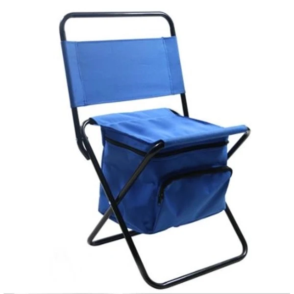 Folding chair with cooler 1