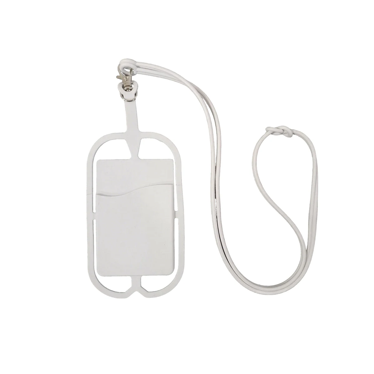 Silicone Lanyard Phone Wallet With Holder 1