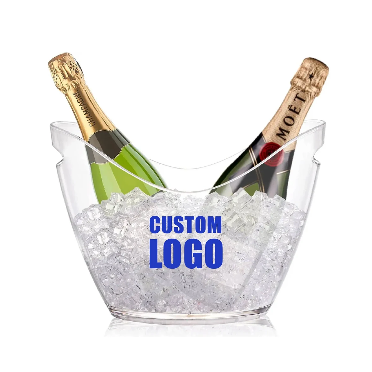 MOQ 1 pcs Clear Beverage Chiller 1