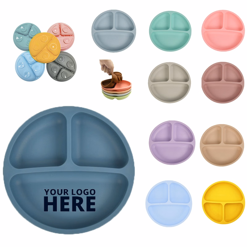 Silicone Suction Dishware Plate
