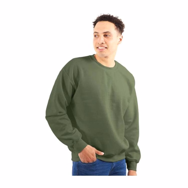 Adult Crewneck Sweatshirts - Green S-XL