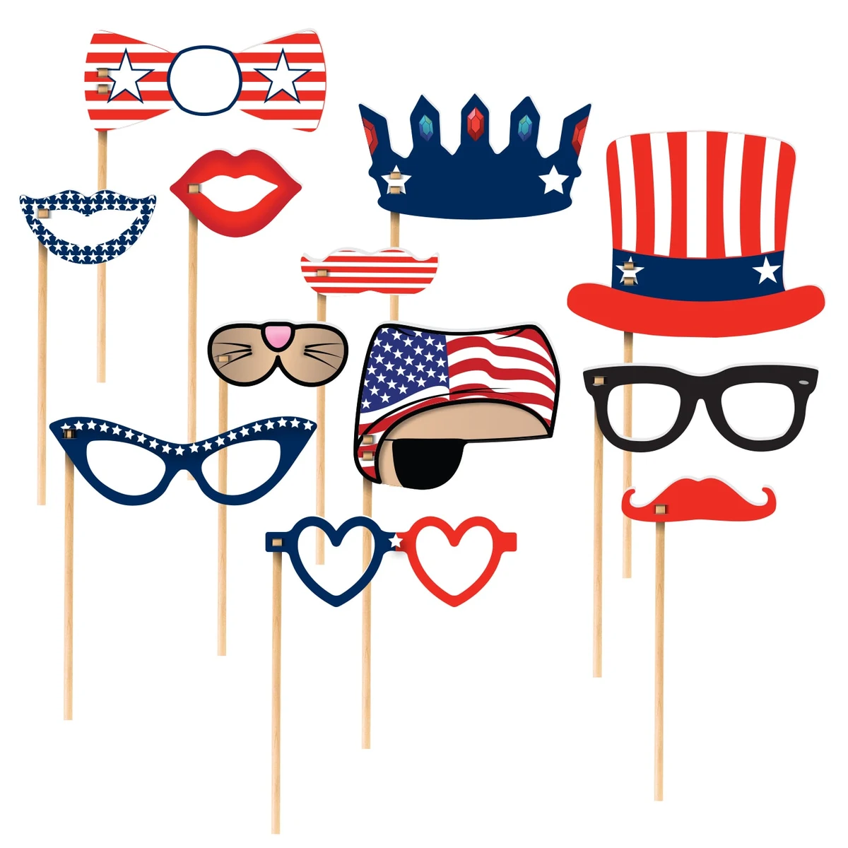 USA Patriot Photo Booth Kit 1