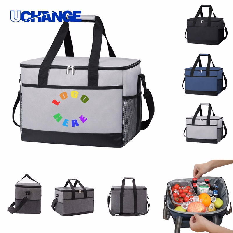 Folding Beach Travel Insulated Cooler Bag