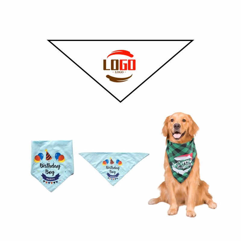 Full Color Dog Bandana Pet Scarf Bib