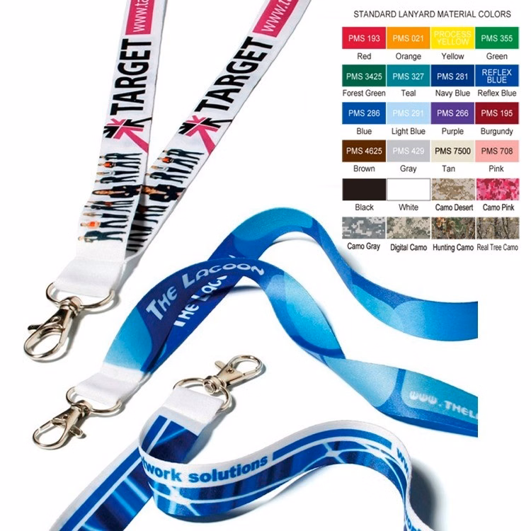 1/2"w x 18" long smooth Lanyard