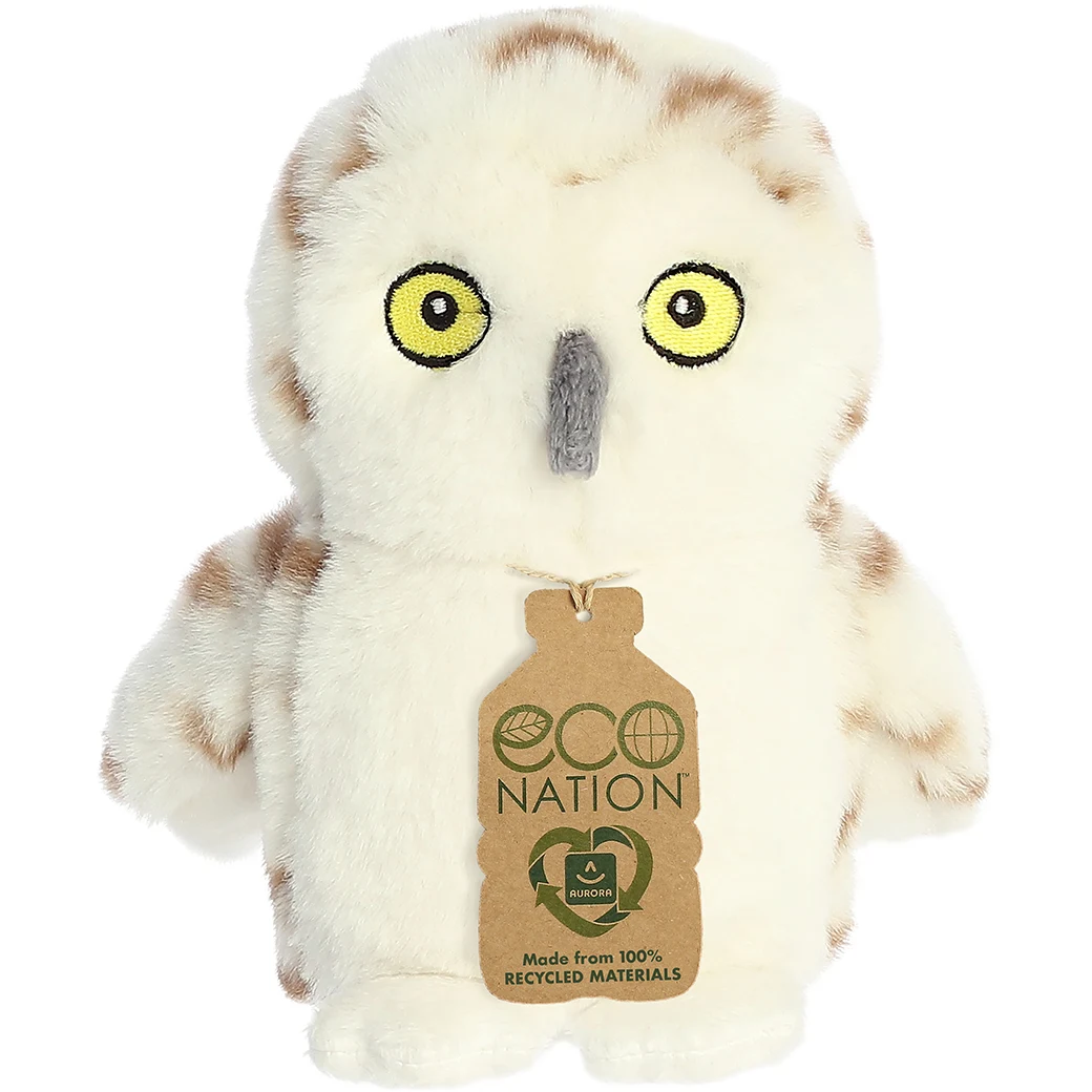 5" Mini Eco Snowy Owl 1