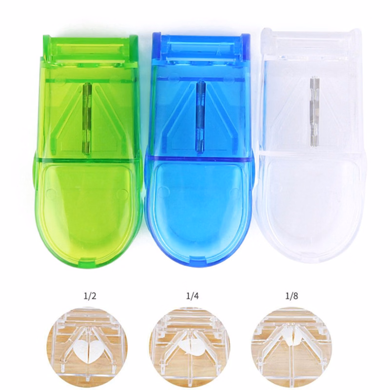 Portable Mini Pill Cutter and Organizer