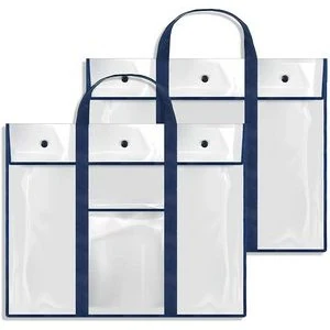 Large Clear Vinyl Poster Storage Bag 1