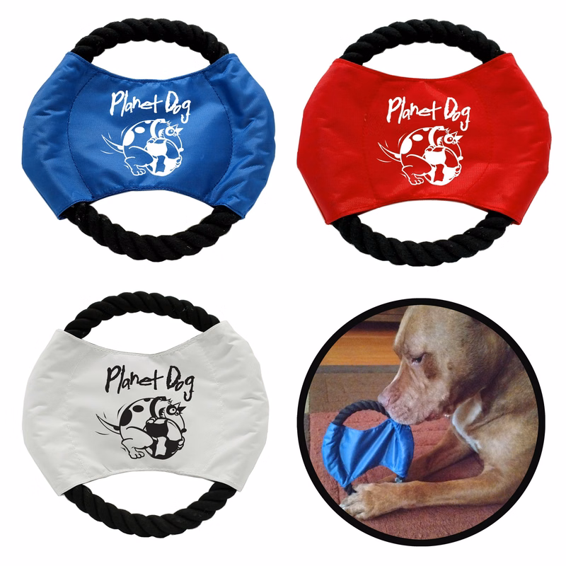 Dog Rope Flyer w/Black Trim