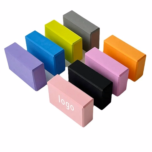Custom 9" x 5.9" x 3" EVA Foam Yoga Block — Fitness, Flexibility & Wellness Support