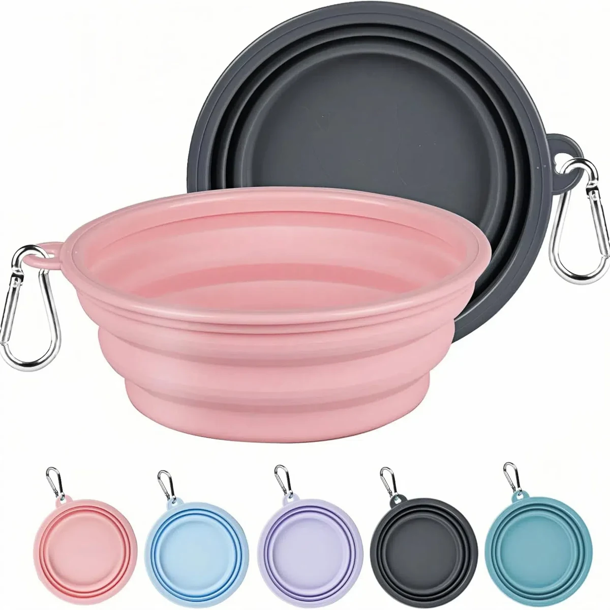 22oz Outdoor Folding Pet Bowl 1