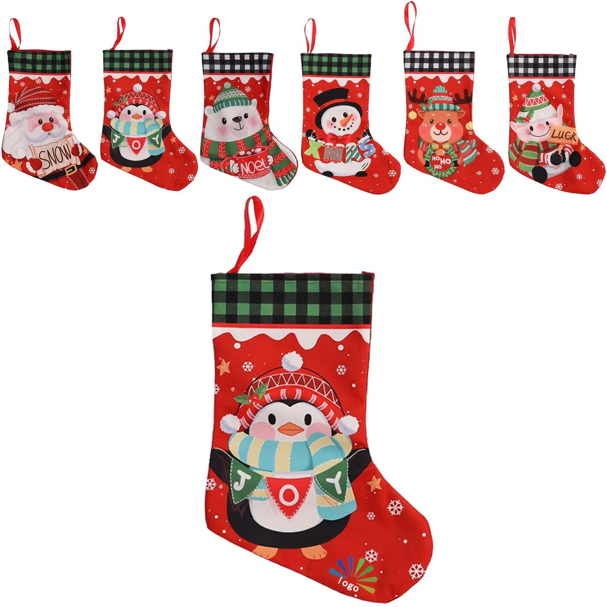 Full Color Custom Christmas Stocking 1