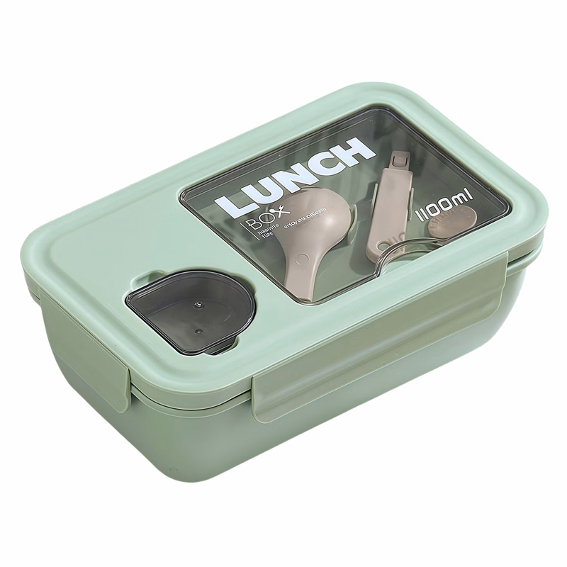 Portable Sauce Container Food-Grade Microwave Safe Lunch Box for Students Office Workers Diet Meal G