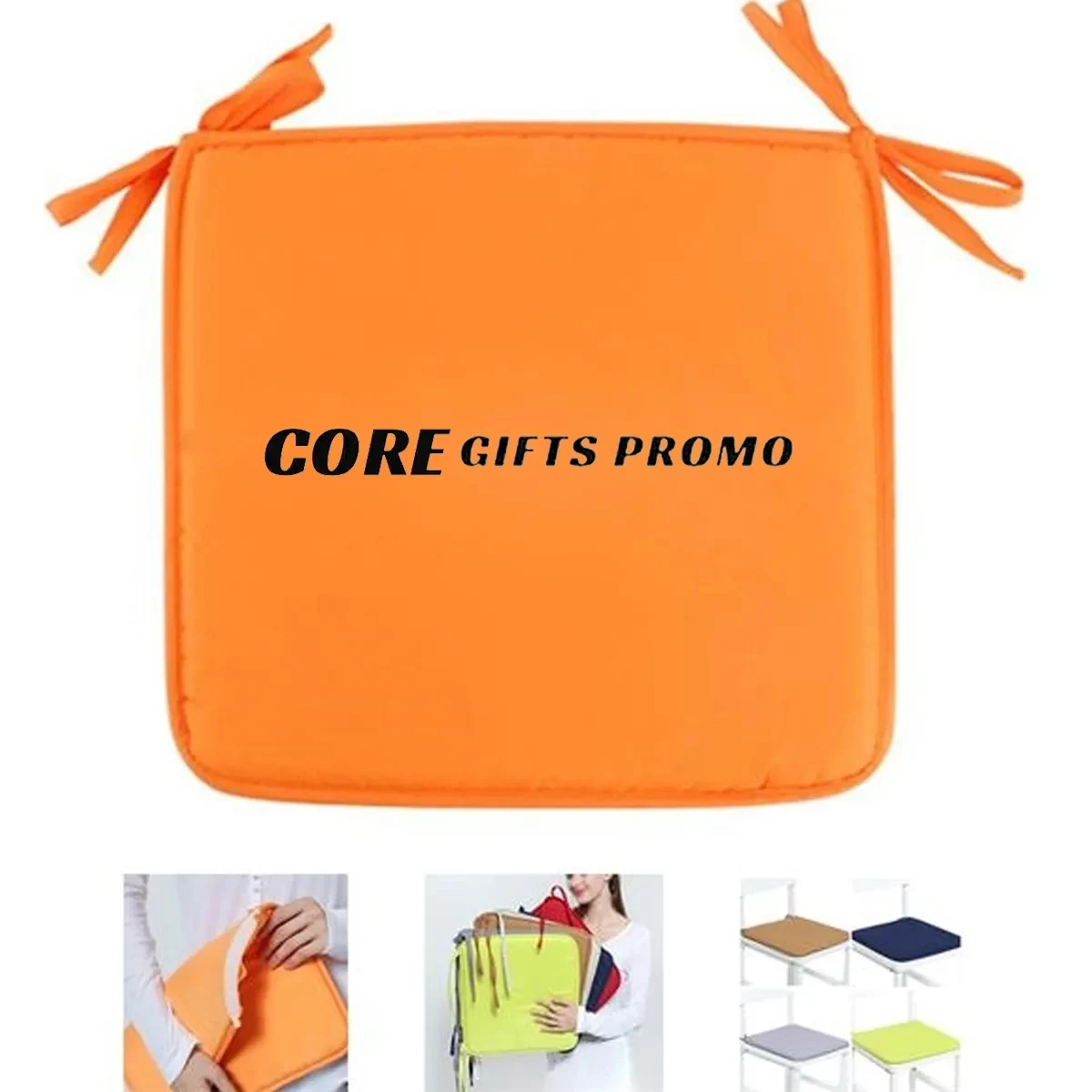 Square Seat Covers Chair Mat Cushion Pads with Ties 1