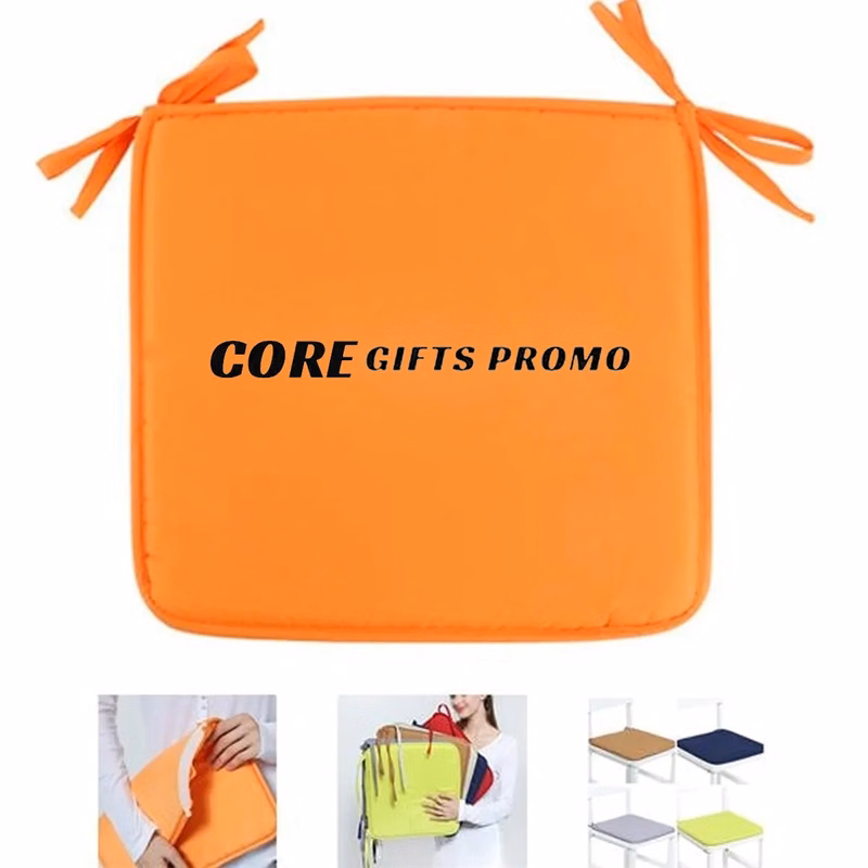 Square Seat Covers Chair Mat Cushion Pads with Ties