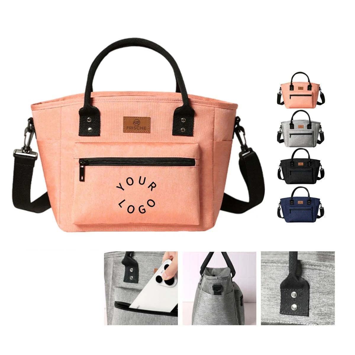 Portable Lunch Bag with Hot and Cold Retention 1