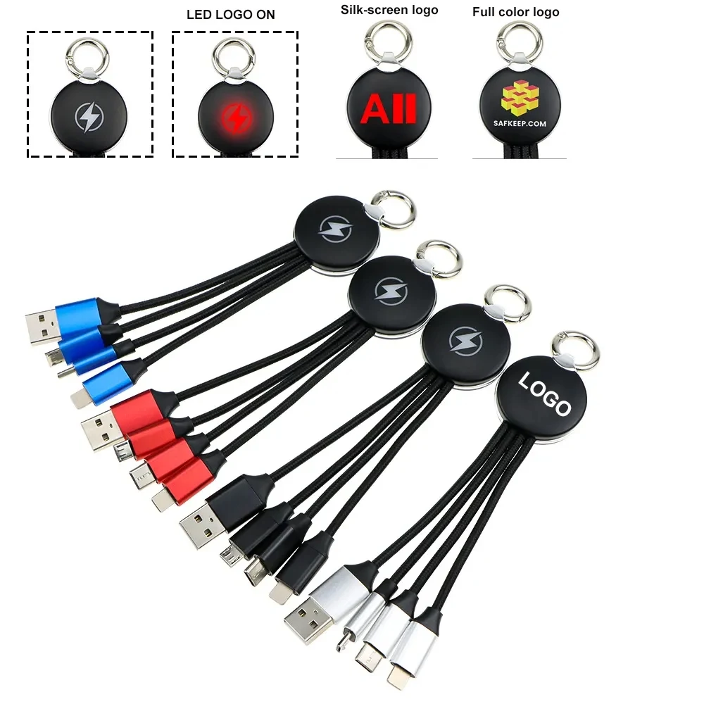 Light Up 3 in 1 USB Charging Cable 1