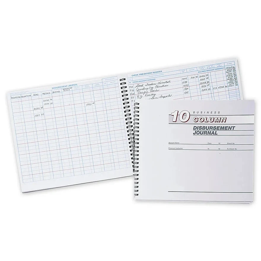 Cash Receipts Journals - 10 Column Disbursement Journals 1