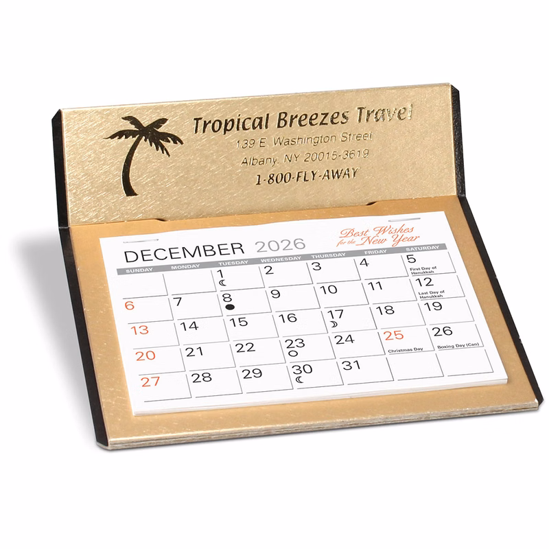 Crest Desk Calendar