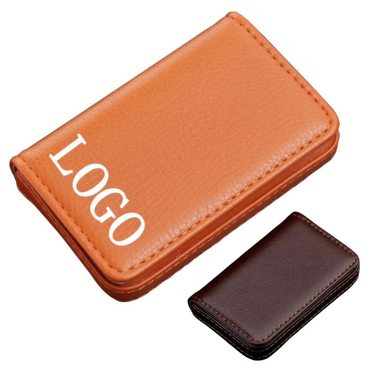Business Style PU Leather Name Card Box 1