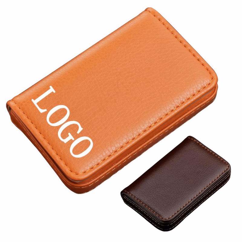 Business Style PU Leather Name Card Box