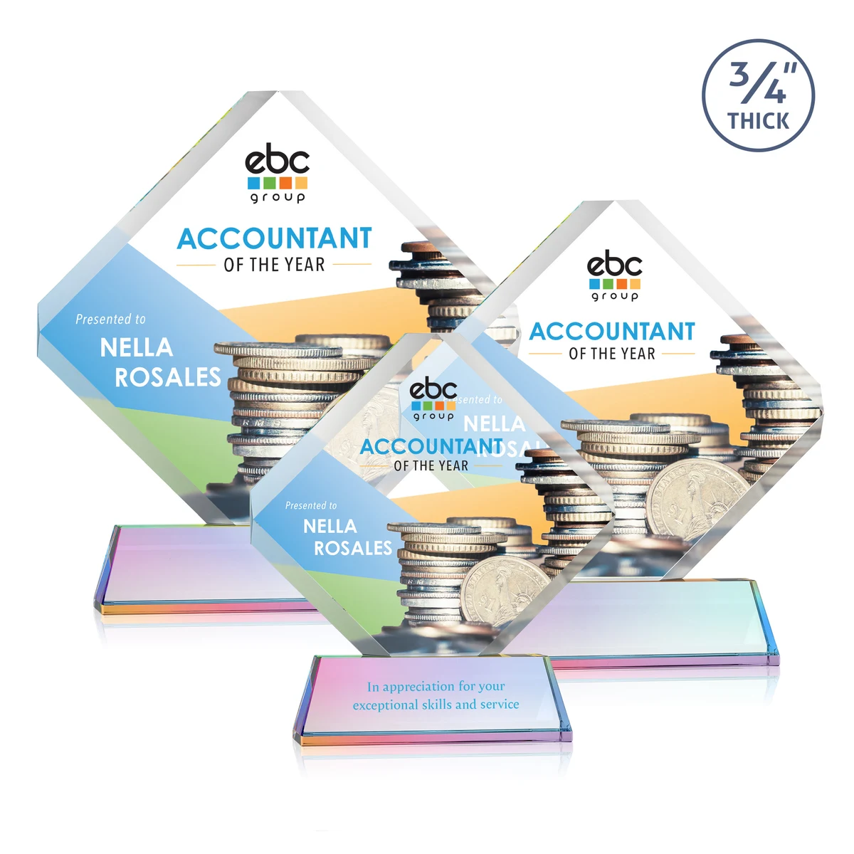 Toulon VividPrint™ Award on Newhaven - Prismatic 1