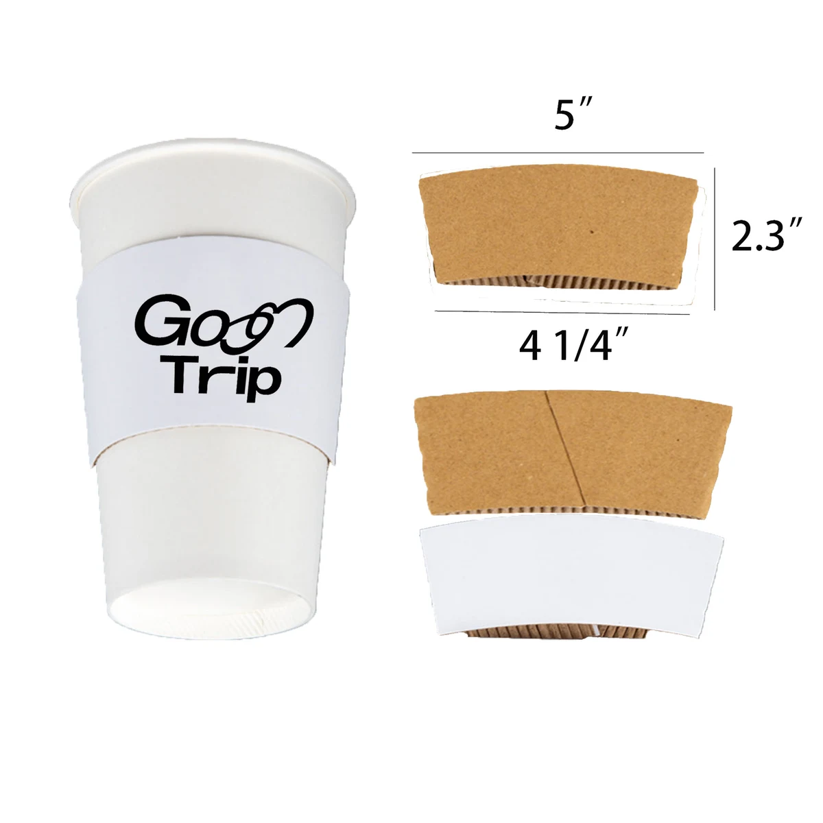 Coffee Paper Cup Sleeve 1