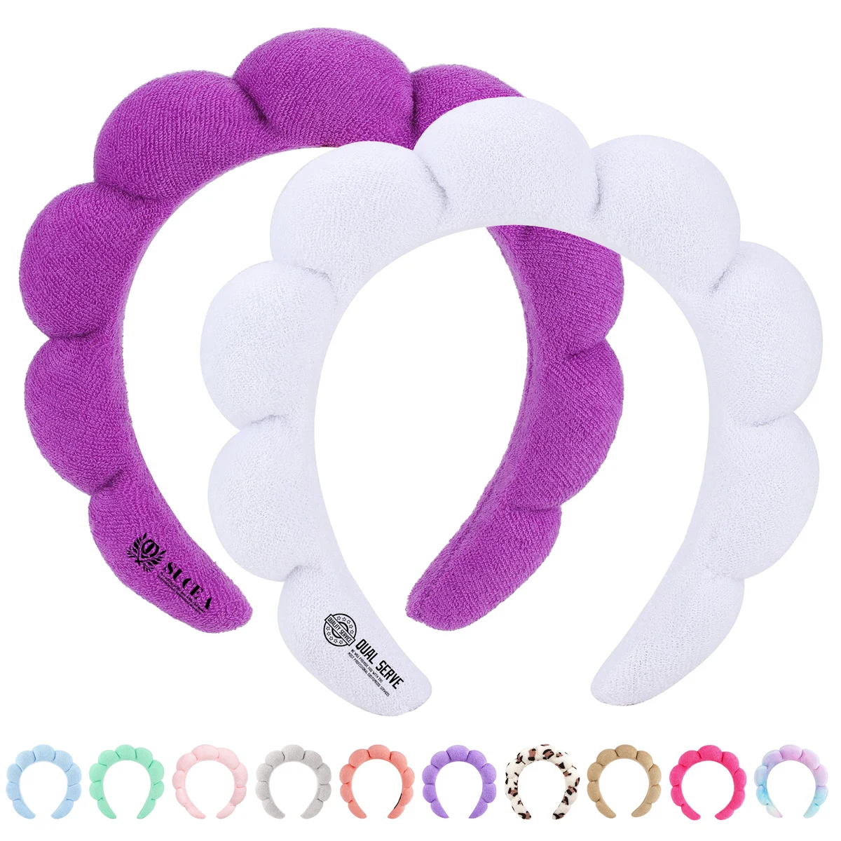 Cloud Sponge Embroidered Headband 1