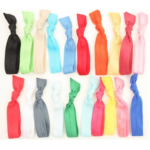 Elastic Colorful Hair Ties 1