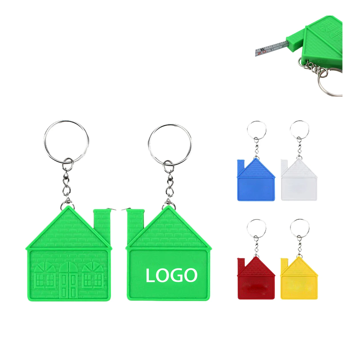 House Tape Measure Keychain 1