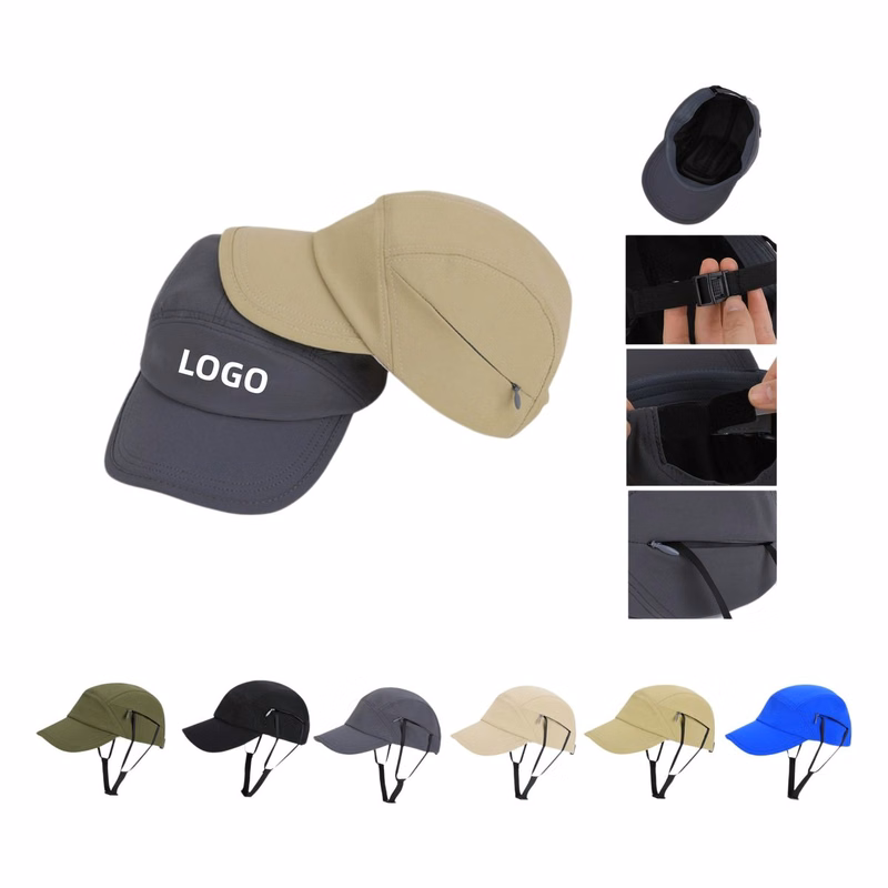 Streamlined Chin Strap Storage Hat