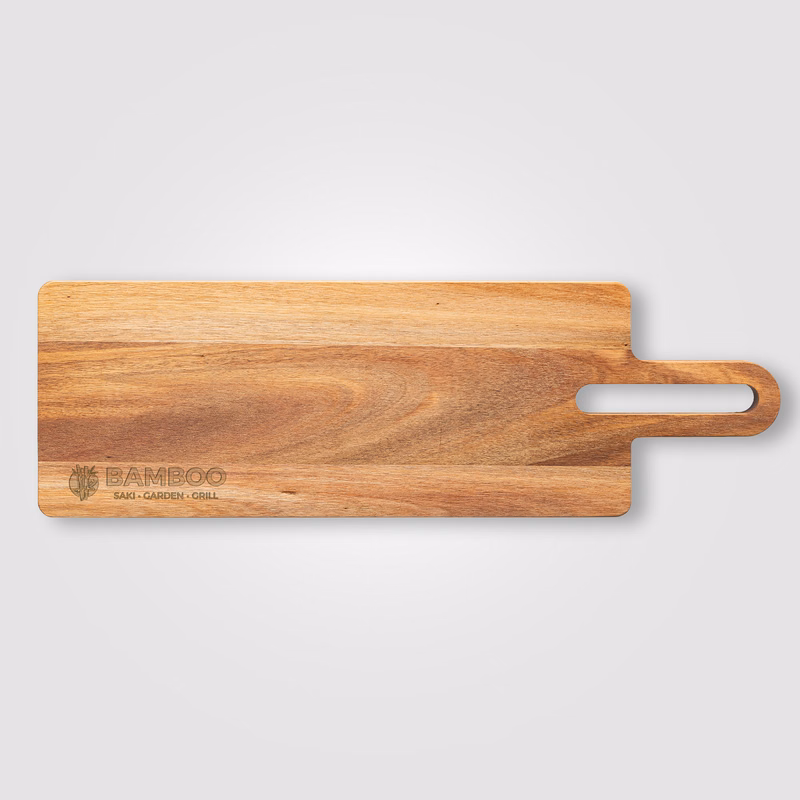 Zuno Wood Cutting & Serving Board – 18.9 x 5.9 in
