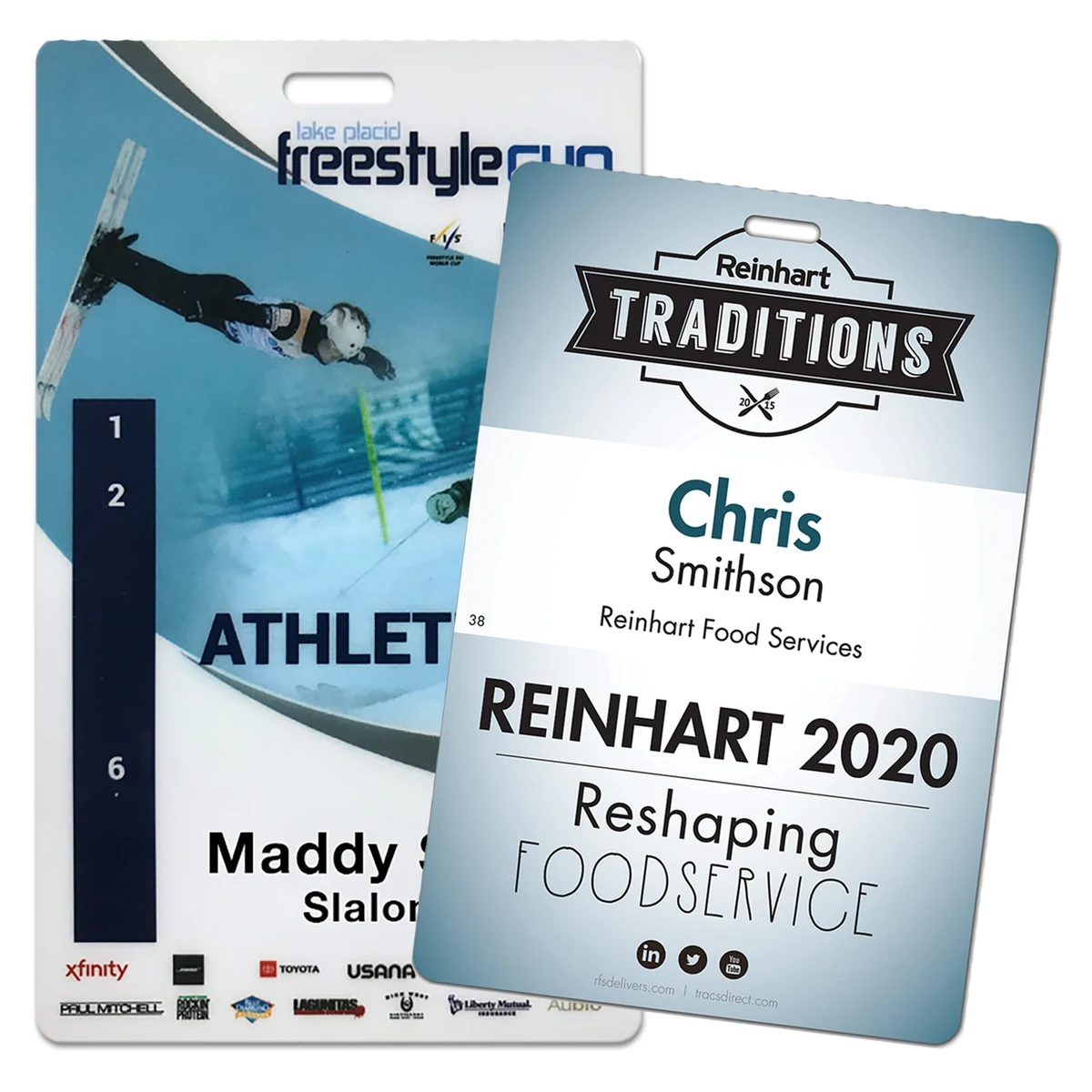 Plastic Event Badges 1