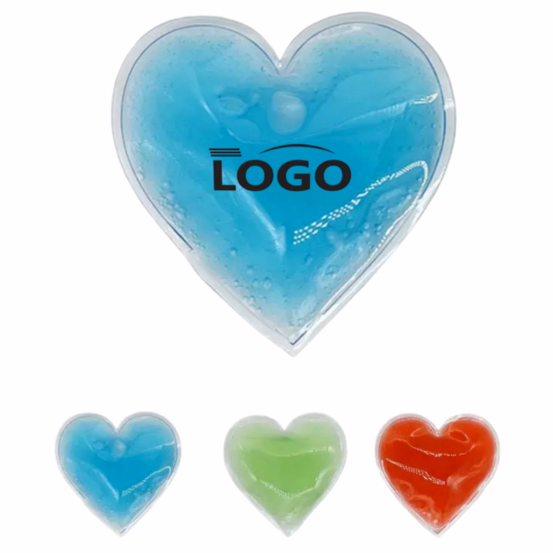 Heart Shaped PVC Reusable Gel Cold Pack