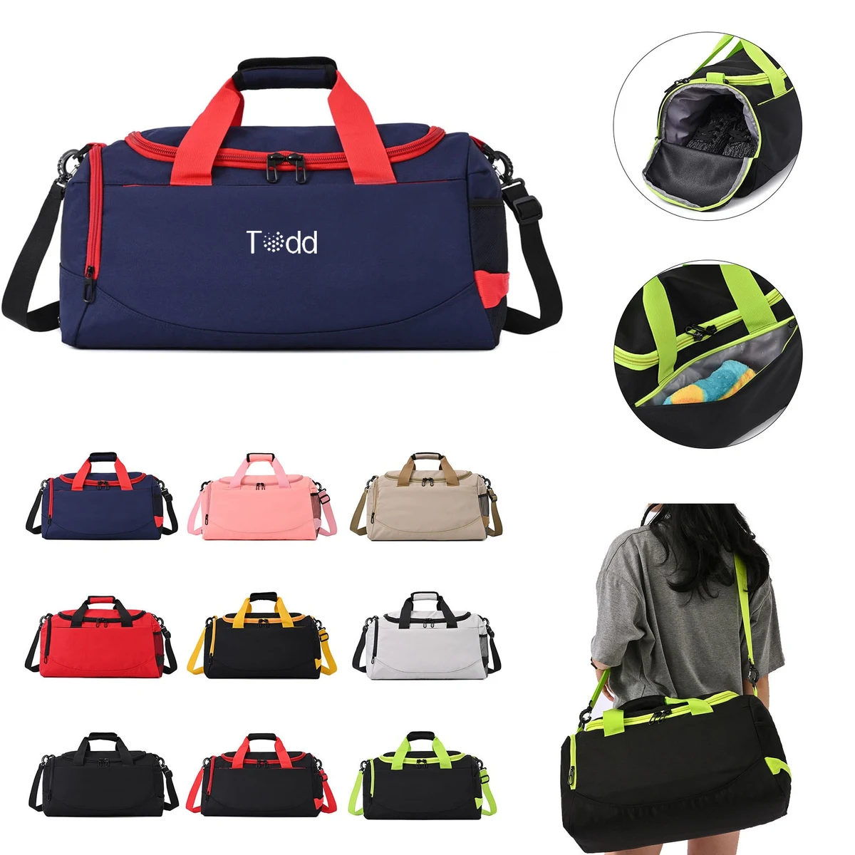 Outdoor Waterproof Oxford Cloth Travel Bag 1