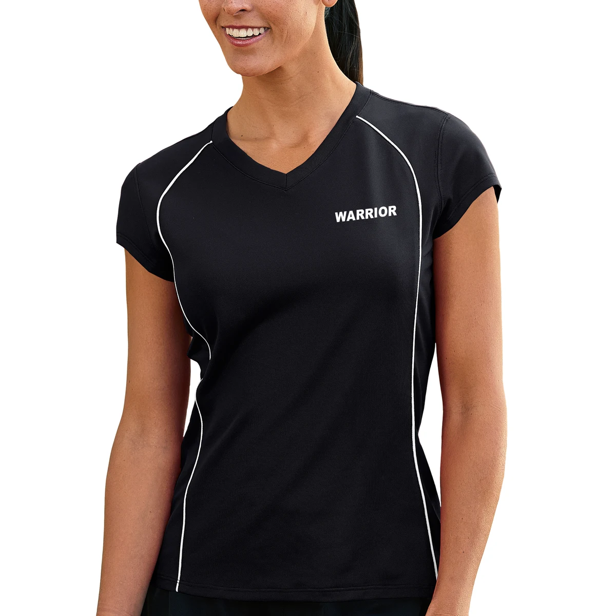 Ladies' Warrior Micro Pique Tee Shirt 1